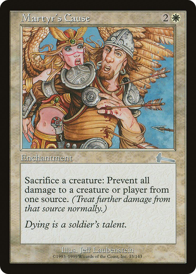 Martyr's Cause - Foil