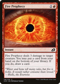 Fire Prophecy - Foil