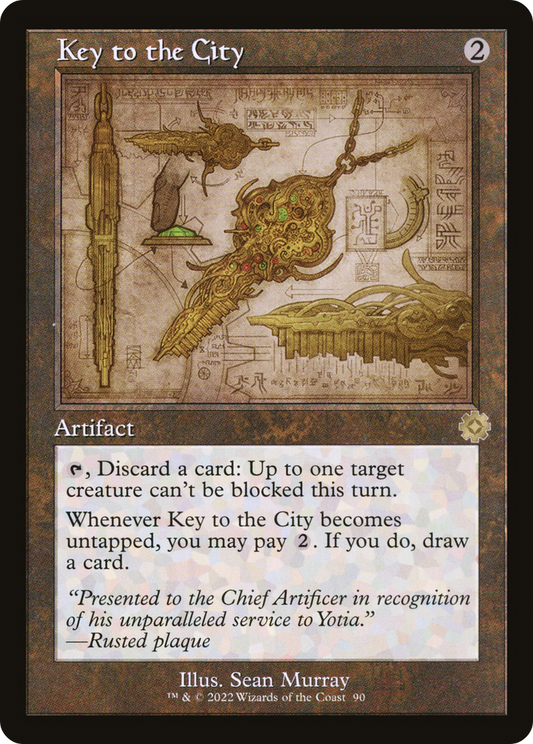 Key to the City (090) (Showcase) - Foil