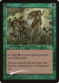 Priest of Titania (005) (FNM) - Foil