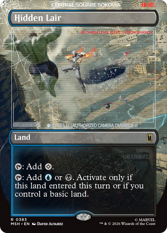 Hidden Lair (0383) (Borderless) (MSH)