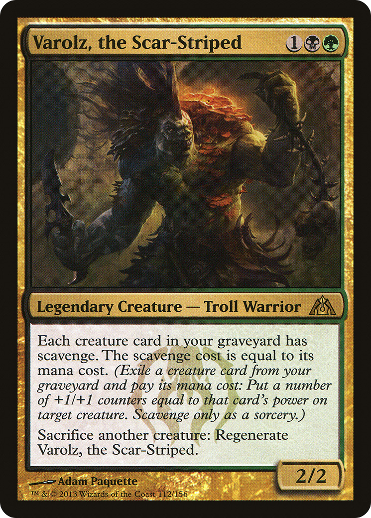 Varolz, the Scar-Striped - Foil