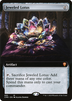 Jeweled Lotus (695) (Extended Art) - Foil