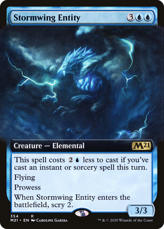 Stormwing Entity (354) (Extended Art) - Foil