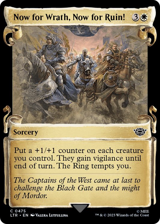 Now for Wrath, Now for Ruin! (0475) (Showcase)
