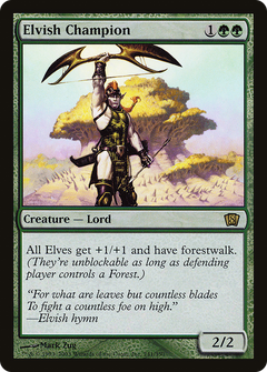 Elvish Champion - Foil