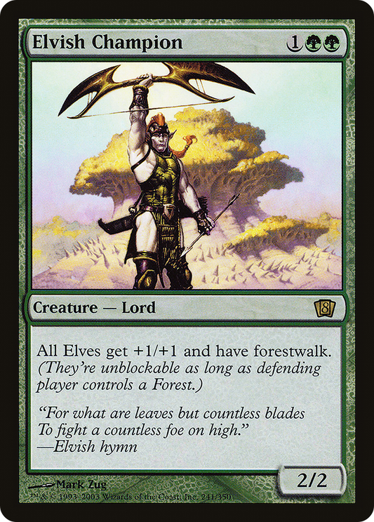 Elvish Champion - Foil