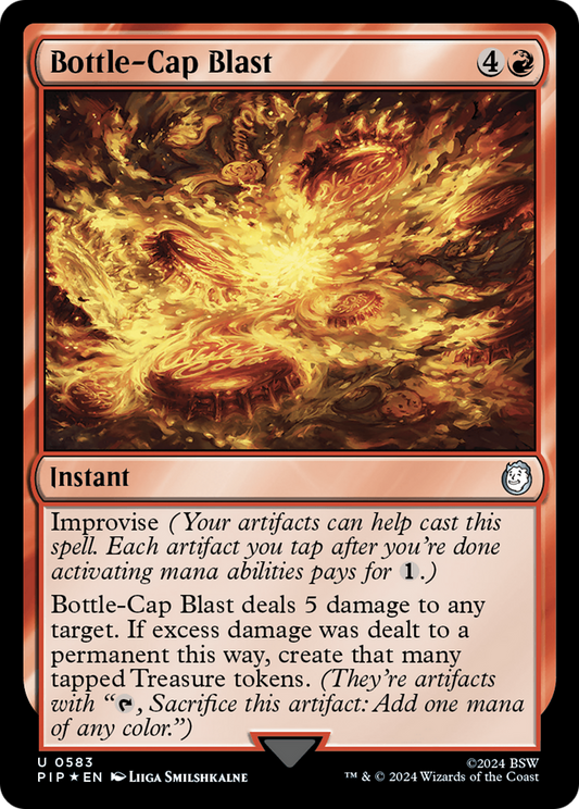 Bottle-Cap Blast (0583) - Surge Foil