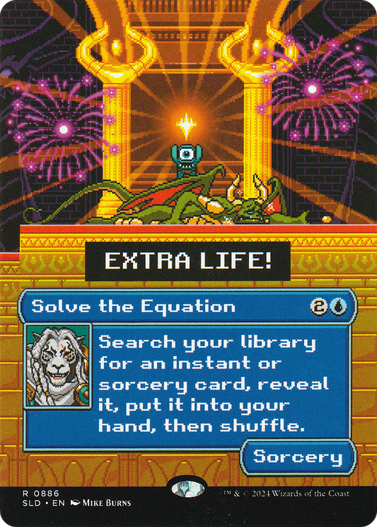 Solve the Equation (0886) (Showcase) - Foil