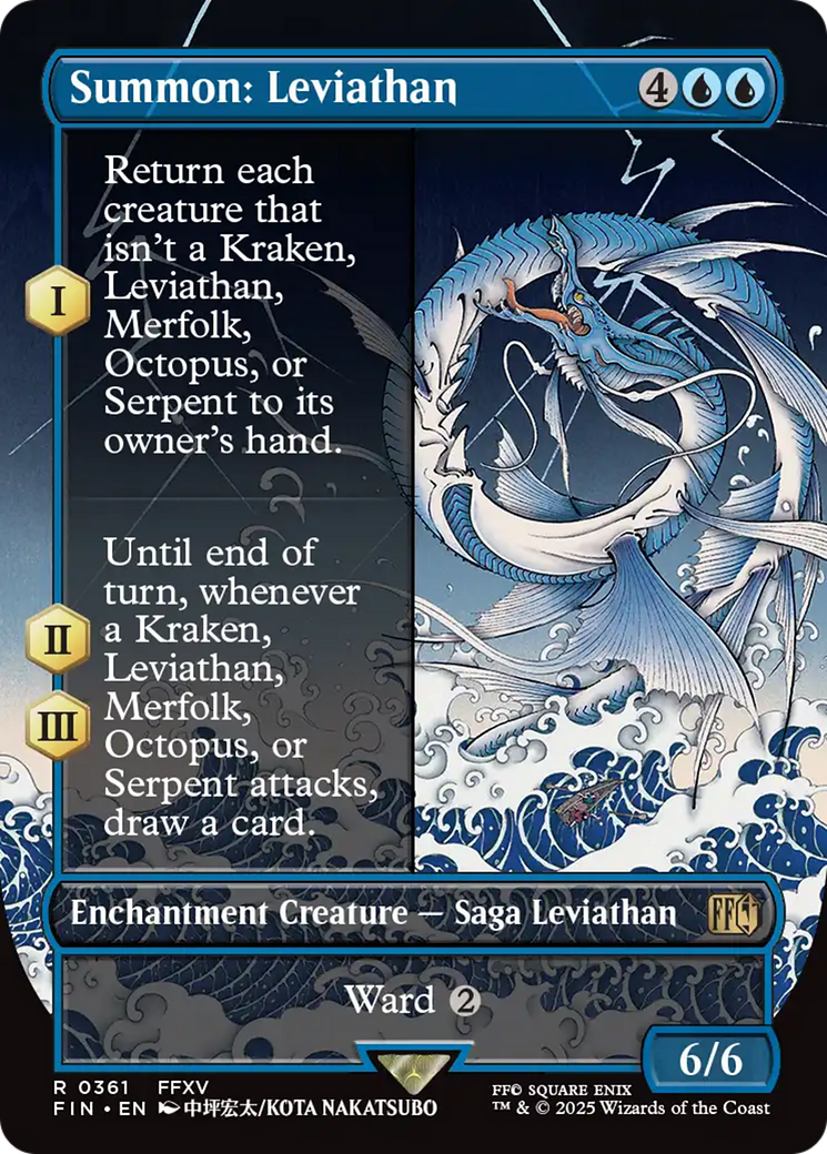 Summon: Leviathan (0361) (Borderless)