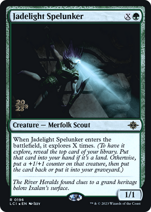 Jadelight Spelunker (0196) (Prerelease) - Foil