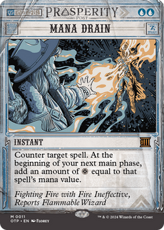 Mana Drain (0011) (Showcase) - Foil