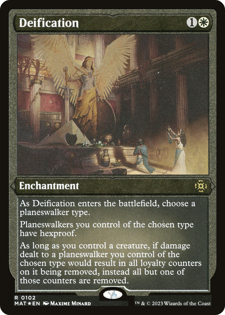 Deification (0102) - Foil Etched
