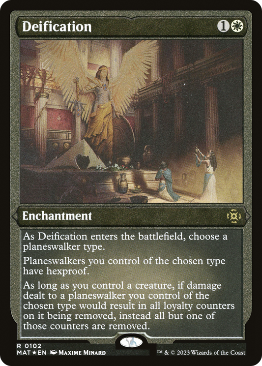 Deification (0102) - Foil Etched