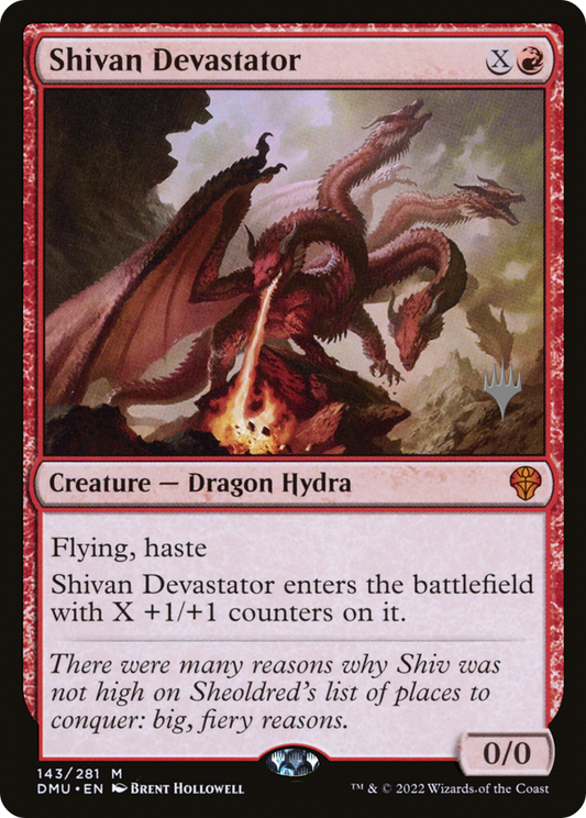 Shivan Devastator (143) (Promo Pack)