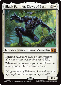 Black Panther, Claws of Bast (MSC) - Foil