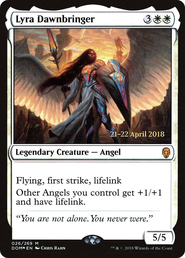 Lyra Dawnbringer (026) (Prerelease) - Foil