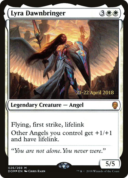Lyra Dawnbringer (026) (Prerelease) - Foil
