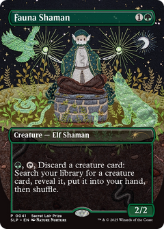 Fauna Shaman (0041) (Borderless) - Foil
