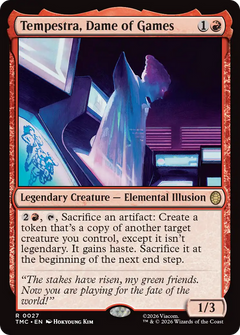 Tempestra, Dame of Games (0027) (TMC) - Surge Foil