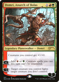 Domri, Anarch of Bolas (521) (Showcase) - Foil