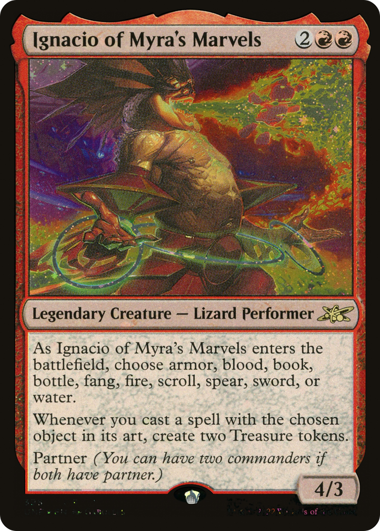 Ignacio of Myra's Marvels (398) - Galaxy Foil