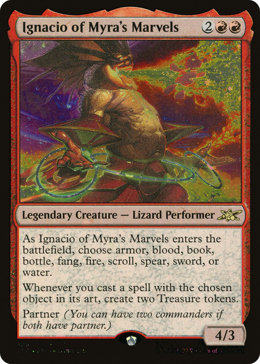 Ignacio of Myra's Marvels (398) - Galaxy Foil