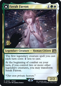 Serah Farron // Crystallized Serah (0240) (Prerelease) (PFIN) - Foil