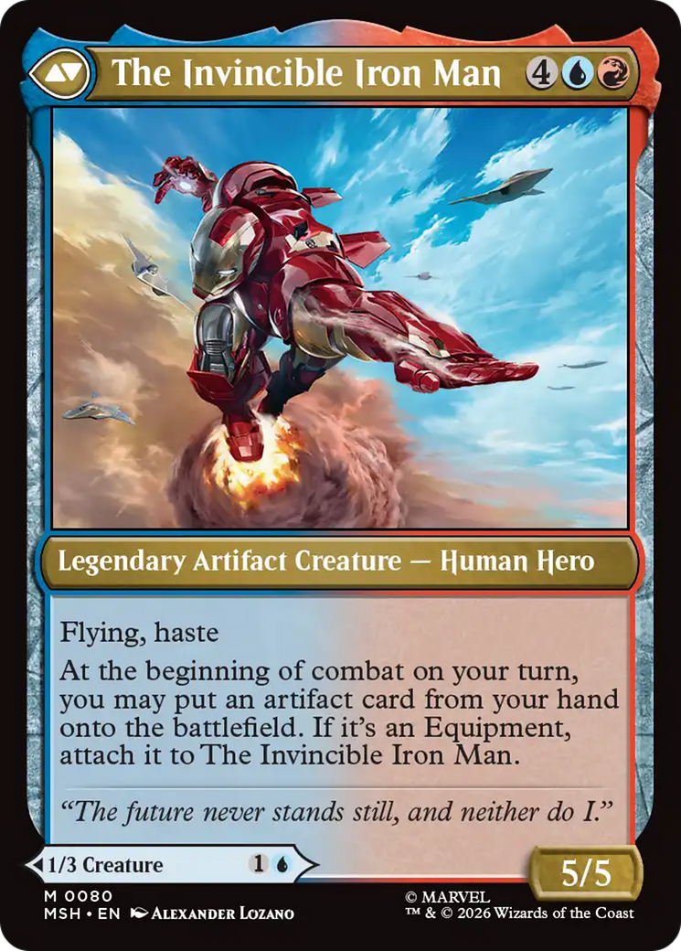 Tony Stark // The Invincible Iron Man (0080) (MSH) - Foil