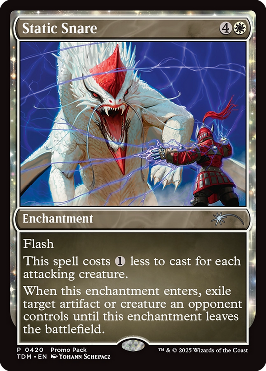 Static Snare (0420) (Promo Pack) - Foil