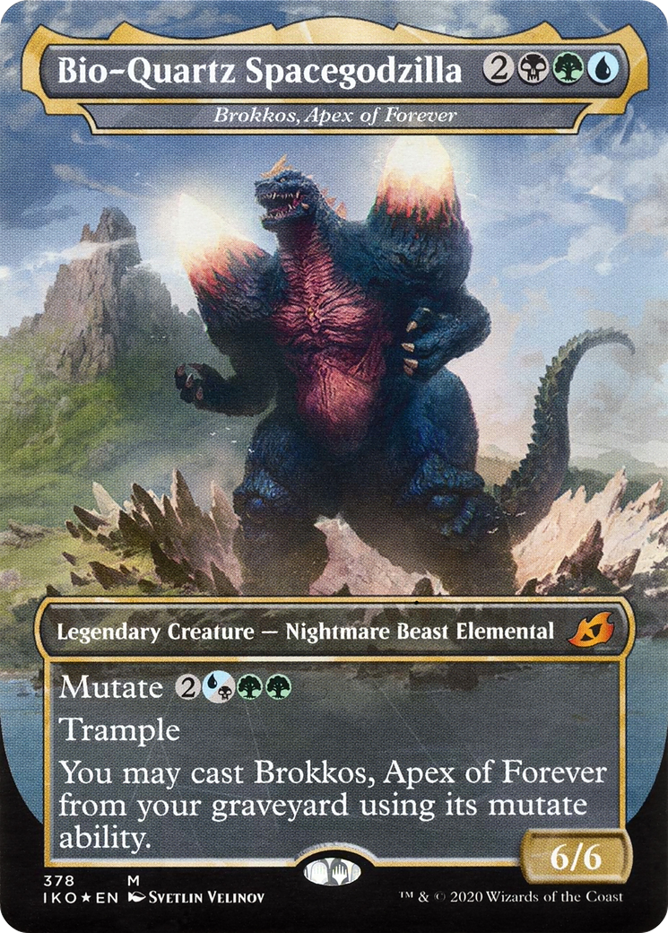 Bio-Quartz Spacegodzilla [Brokkos, Apex of Forever] (378)