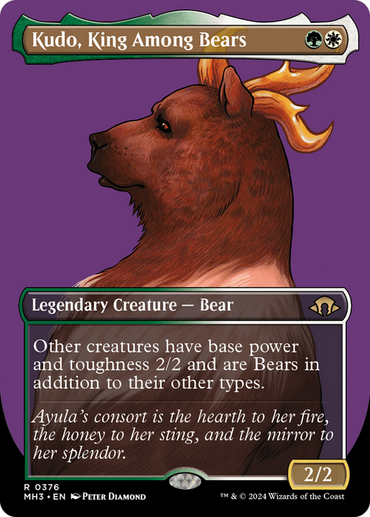 Kudo, King Among Bears (0376) (Borderless)