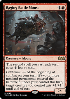 Raging Battle Mouse - Foil