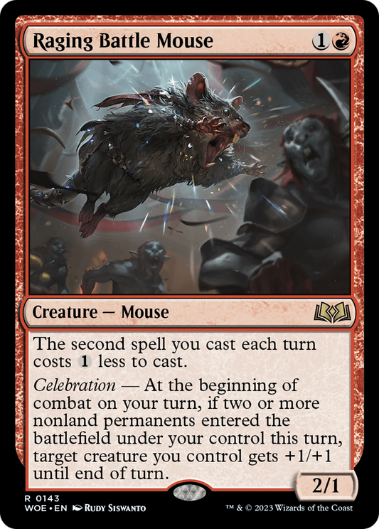 Raging Battle Mouse - Foil