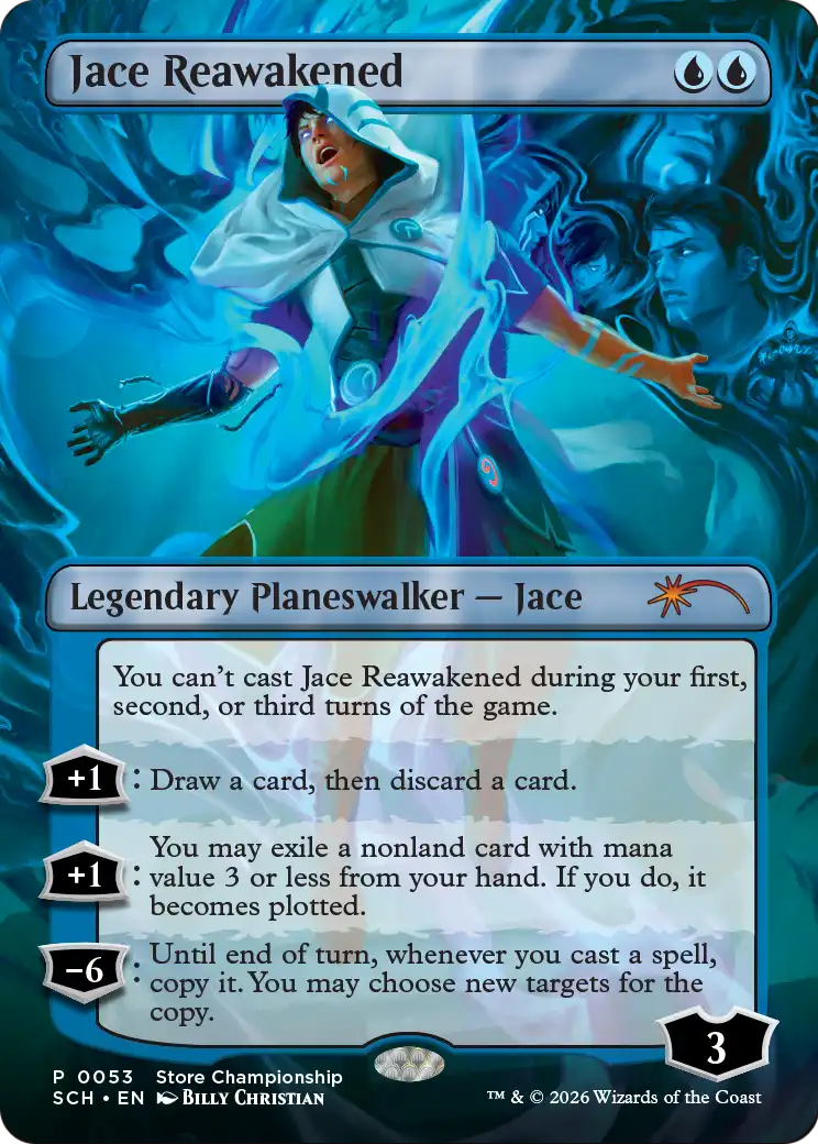 Jace Reawakened (0053) (Store Championship) (SCH) - Foil