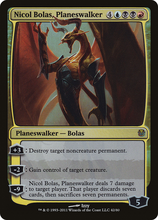 Nicol Bolas, Planeswalker - Foil