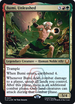 Bumi, Unleashed (0211) (Prerelease) (PTLA) - Foil