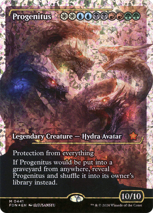 Progenitus (0441) (Showcase) - Fracture Foil