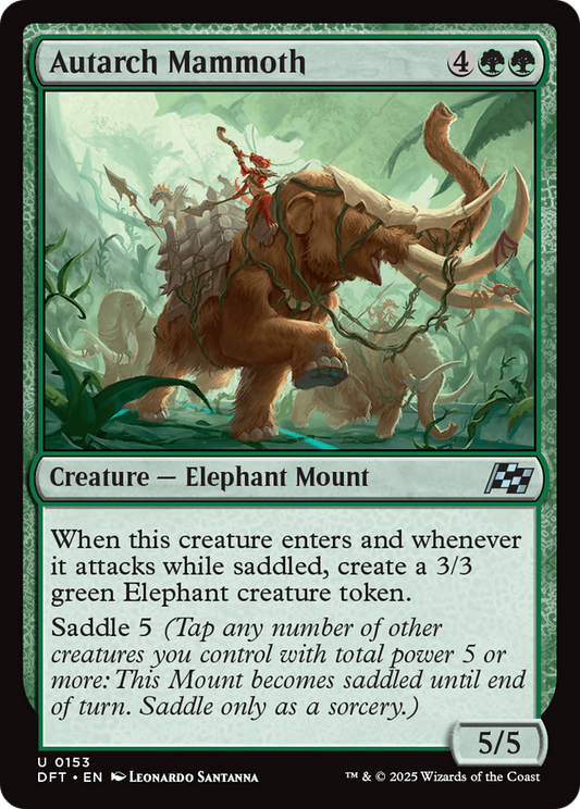 Autarch Mammoth - Foil
