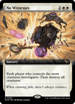 No Witnesses (0390) (Extended Art)