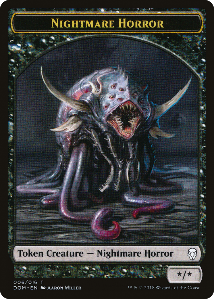 Nightmare Horror Token (006)