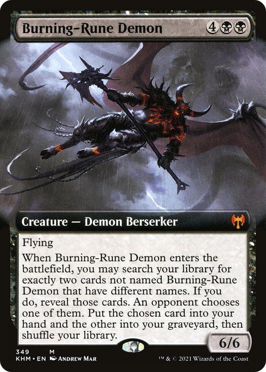 Burning-Rune Demon (349) (Extended Art)