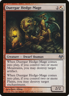 Duergar Hedge-Mage - Foil