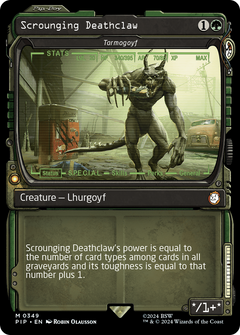 Scrounging Deathclaw [Tarmogoyf] (0349) (Showcase) - Foil