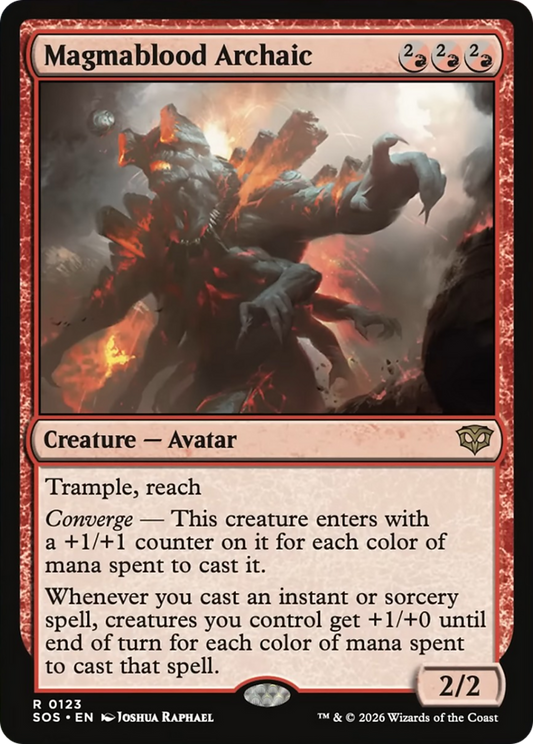 Magmablood Archaic (SOS) - Foil