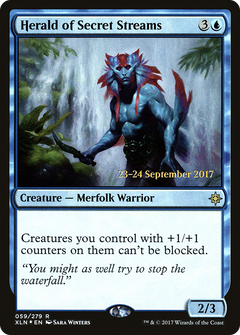 Herald of Secret Streams (059) (Prerelease) - Foil