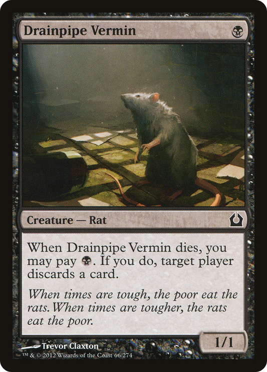 Drainpipe Vermin - Foil