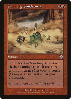 Swirling Sandstorm - Foil