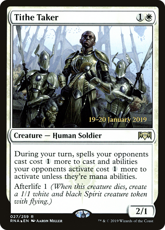 Tithe Taker (027) (Prerelease) - Foil