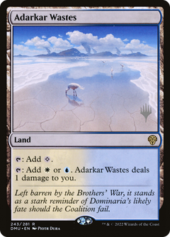 Adarkar Wastes (243) (Promo Pack) - Foil
